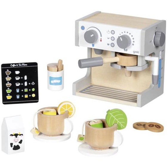 Machine À Café Et À Thé En Bois Multi-coloured