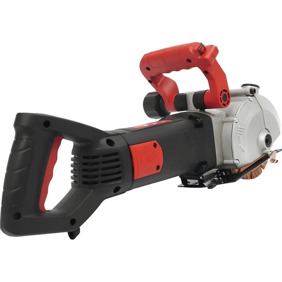 Machine à scier le béton, fonctionnement à grande vitesse, polyvalente pour différents matériaux, noire