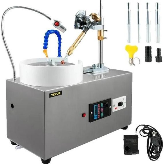 Machine à tailler les pierres précieuses, puissance 180W, vitesse 0-2800 tr/min