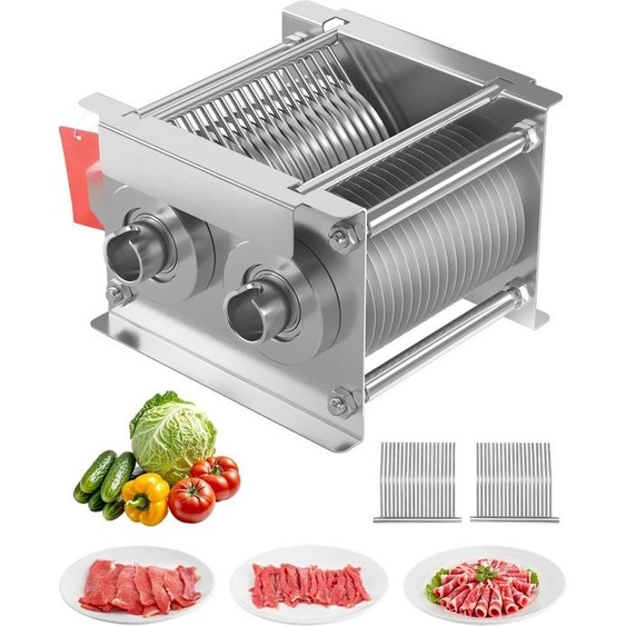 Machine à trancher la viande en acier inoxydable Lame 5mm - Remplacement de haute qualité pour SJY-DQ90 Meat Slider - Ustensiles de cuisine professionnels