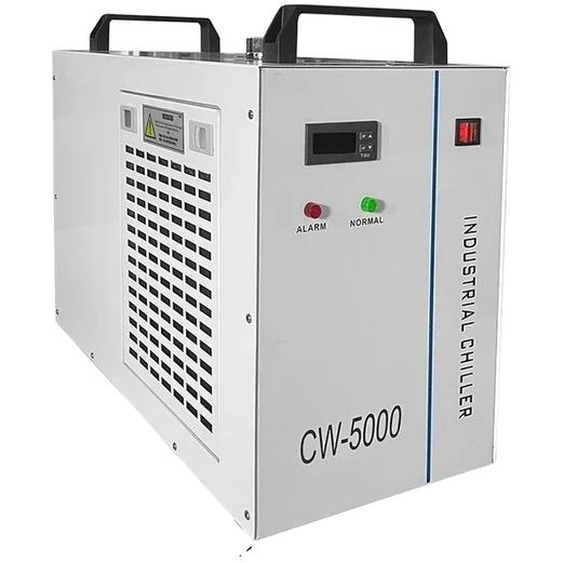 Machine de gravure laser, Refroidisseur deau industriel, Tube de verre CO2, CW-5000 220V
