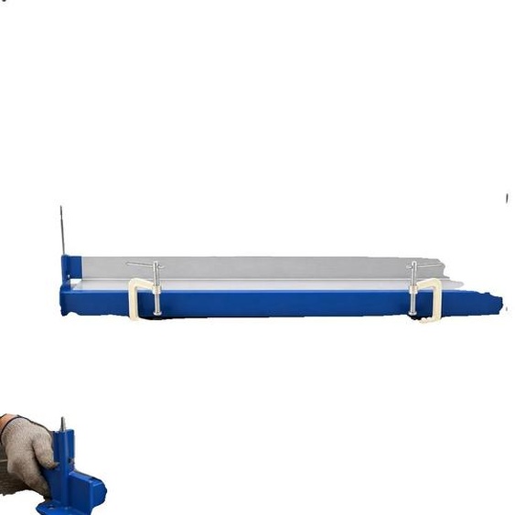 Machine de pliage de tôles, en acier 45#, largeur de pliage maximale : 914 mm, angle de pliage : 0-90°, épaisseur de la pièce à travailler : 1,2 mm, dimensions du produit : 102 cm x 18 cm x 15 cm