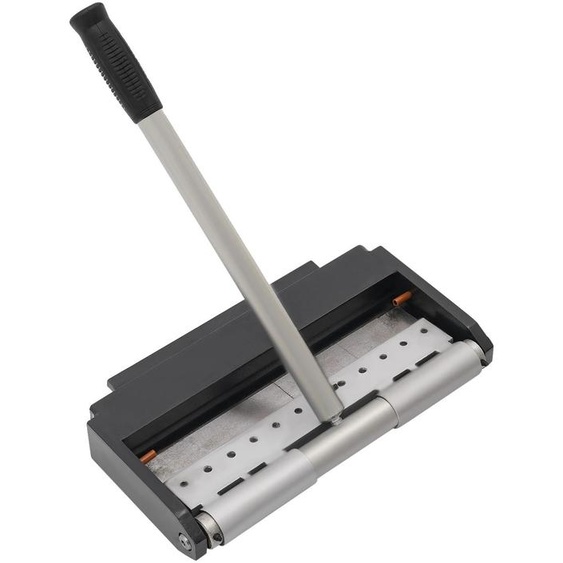 Machine de pliage manuelle, largeur de pliage maximale : 300 mm, longueur de pliage maximale : 50 mm, épaisseur des pièces : 1,2 mm, angle de pliage : 0-90°, longueurs de lames : de 2,54 cm à 15,24 cm