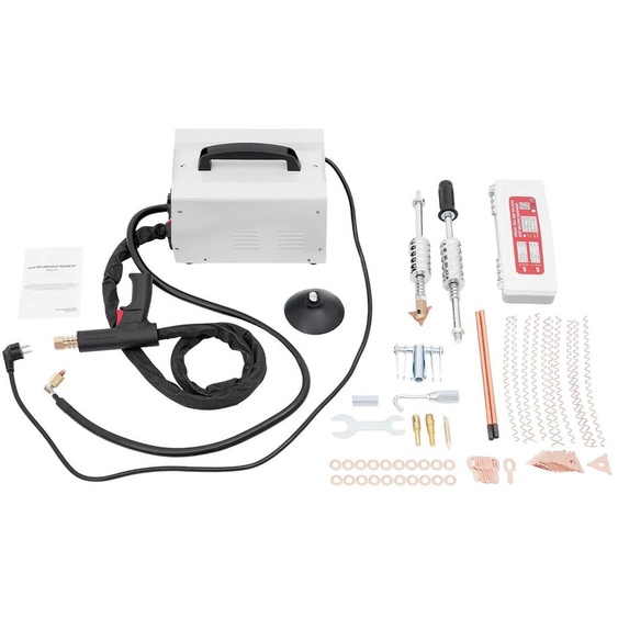 Machine de réparation des bosses, puissance de 3 kW, ensemble doutils complet, couleur noire