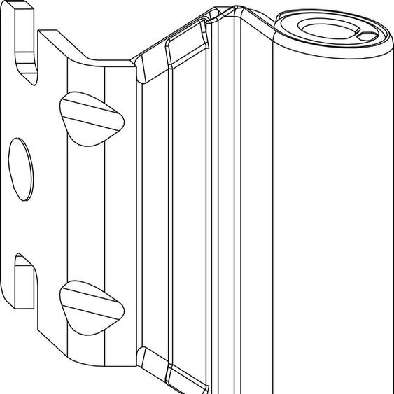 MACO Equerre de bande AS/PVC 12/20-13 mm, y compris cache blanc (55009)