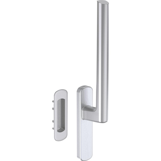 MACO HS garniture de poignée 12, intérieur, TS 69-78 mm, alu argent anodisé (103638)