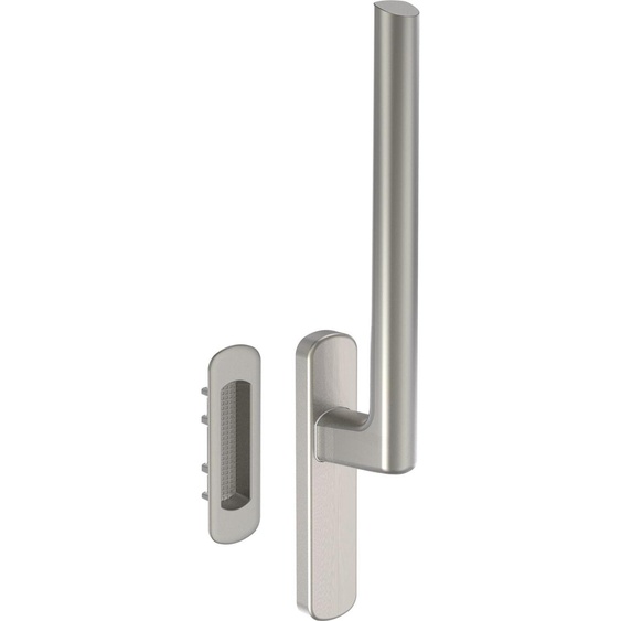 Jeu de poignées MACO HS 12, internes, TS 87-110 mm, aluminium anodisé titane (103815)