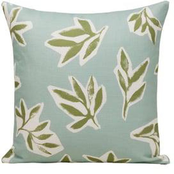 MADURA - Housse de coussin Mathyas Tamisant en Feuillage peint Vert