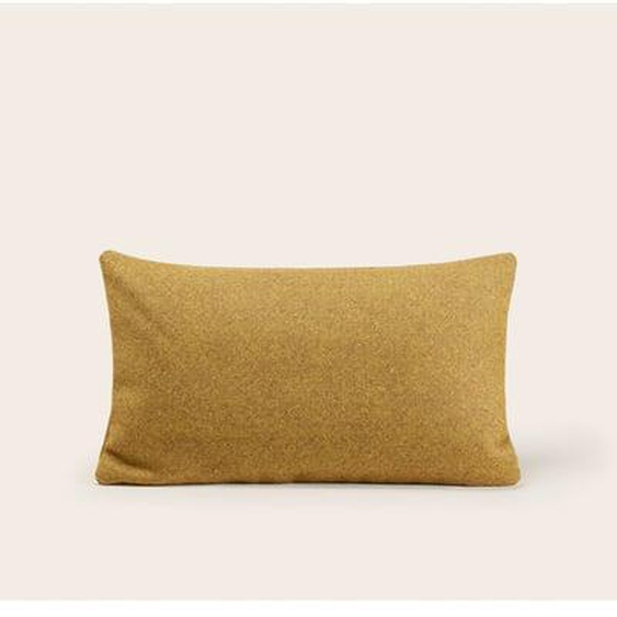 MADURA - Housse de coussin Nerio  en 100% laine chinée Bleu