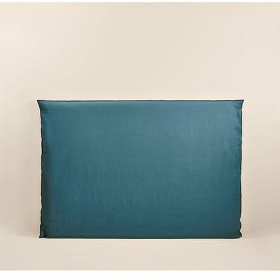 MADURA - Housse de tête de lit Carlina  en Lin lavé légèrement froissé Vert