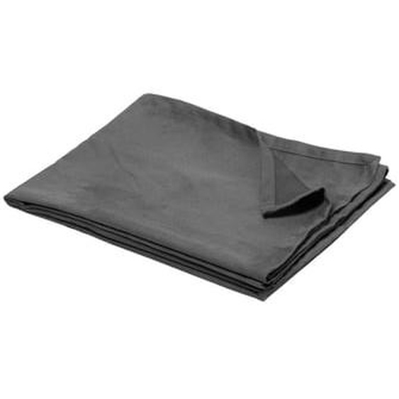 MADURA - Plaid Montana  en Aspect daim au toucher doux Gris
