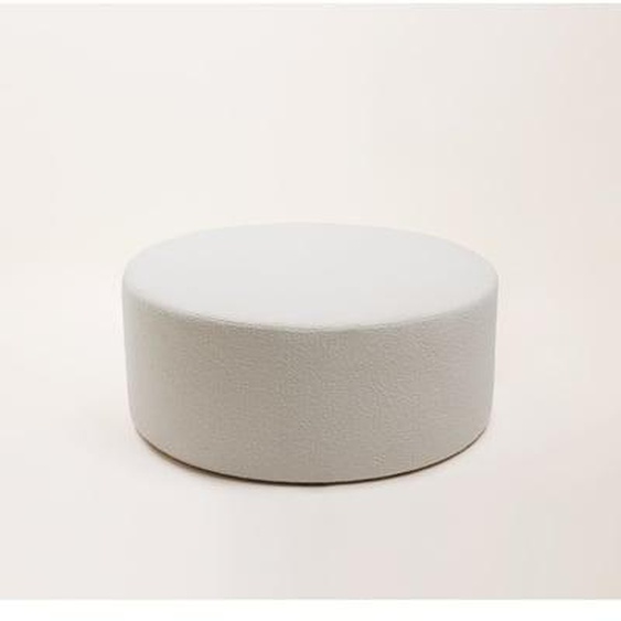 MADURA - Pouf Romeo  en Revêtement en velours certifié OEKO-TEX Noir