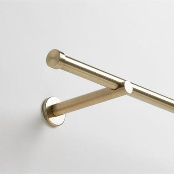 MADURA - Tringle à rideaux Alma  en À compléter avec les supports, embouts et raccords de votre choix Noir