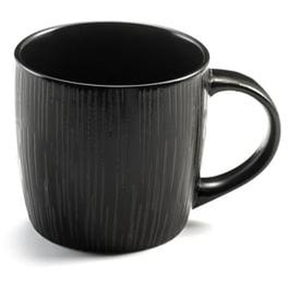 Magma Noir - Tasse café & thé 28 cl (lot de 6)