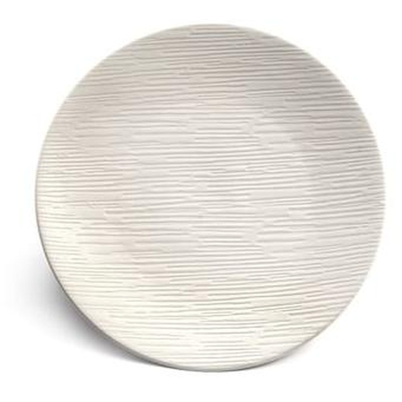 Magma Ivoire - Assiette dessert 20 cm (lot de 6)