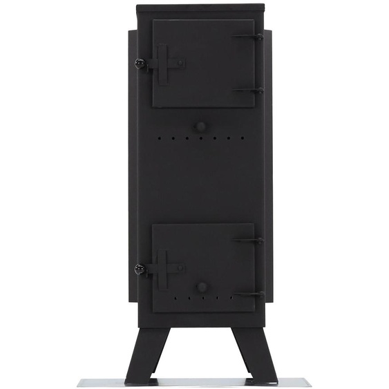 Magnus poêle à bois 7,5 kW avec briques réfractaires GT7PR noir poêle pour atelier cheminée