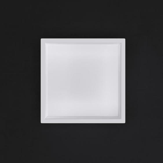 Mai & Mai® Étagère Murale à Carreler 30x30x8,3cm Niche de Douche à Encastrer en Inox Blanche