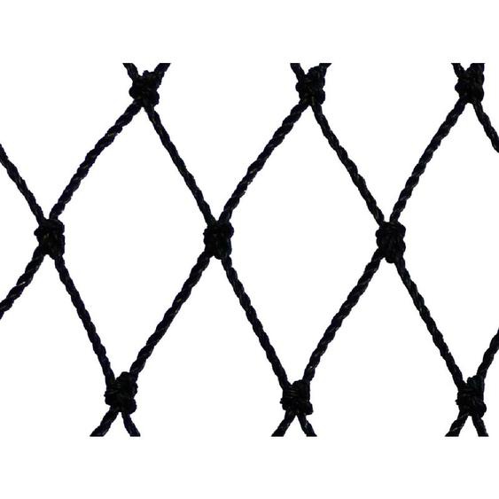 Filet de volière - Maille de 60mm Noir 10m x 10m