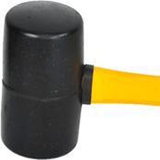 Maillet en caoutchouc 900g Manche en fibre de verre BS905