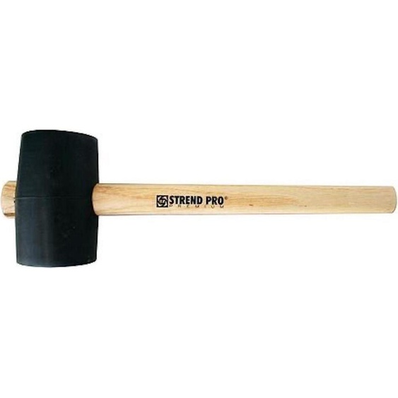 Maillet en caoutchouc PROREGAL 0,9 kg manche en bois