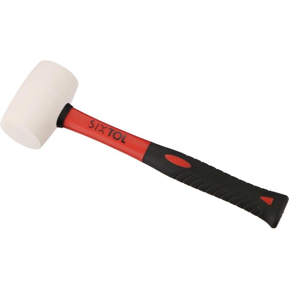 Maillet en caoutchouc TPR HAMMER, blanc, 220 g, 285 mm