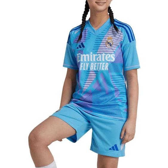 Maillot De Gardien Enfant Garçon Real Madrid Bleu