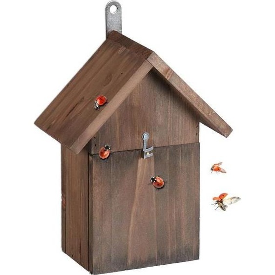 Maison de coccinelle en bois