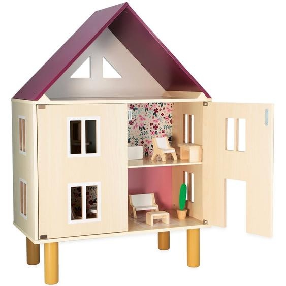 Maison De Poupées En Bois Fsc Twist Bordeaux / Bois
