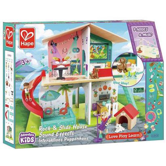Maison De Poupées Interactive Avec Sons Multicolore