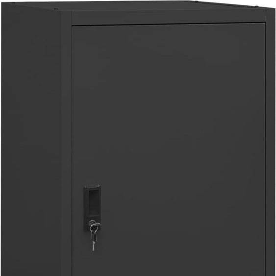 Maison Exclusive Armoire à selle Anthracite 53x53x105 cm Acier