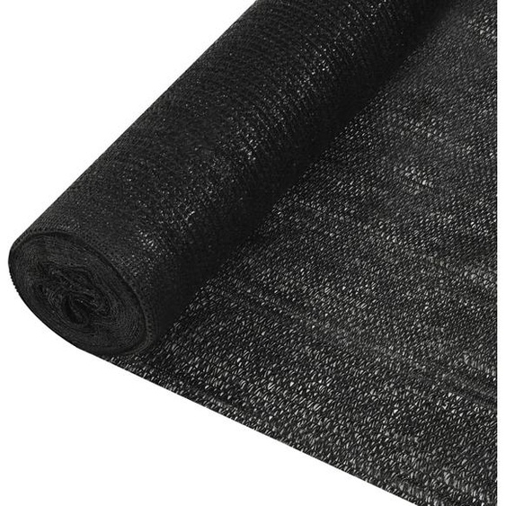Maison Exclusive Black 1,5 x 25 m HDPE 195 g/m² toile décran