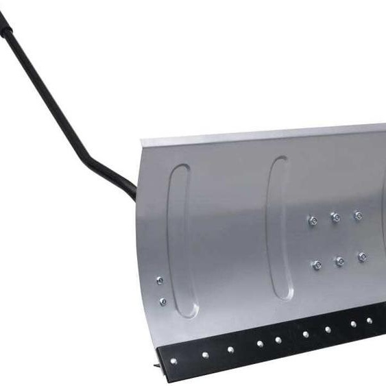 Maison Exclusive Bouclier à neige pour tracteur de pelouse 100 cm