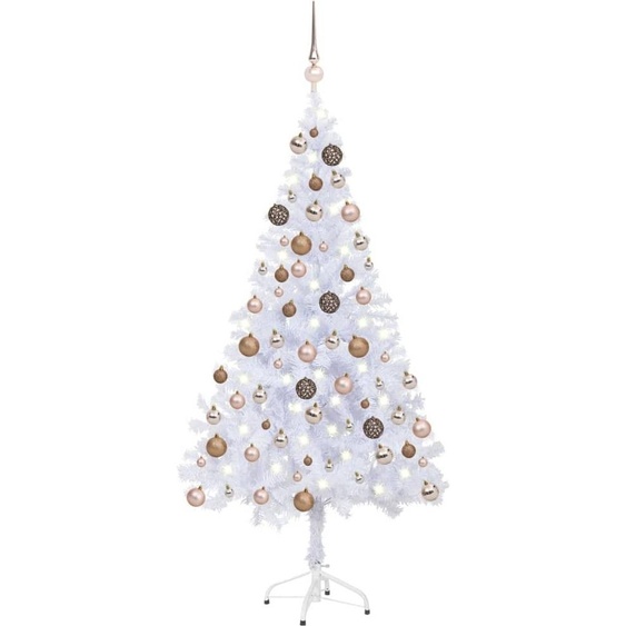 Maison Exclusive - Boules lumineuses pour sapin de Noël artificiel, 150 cm, 380 branches