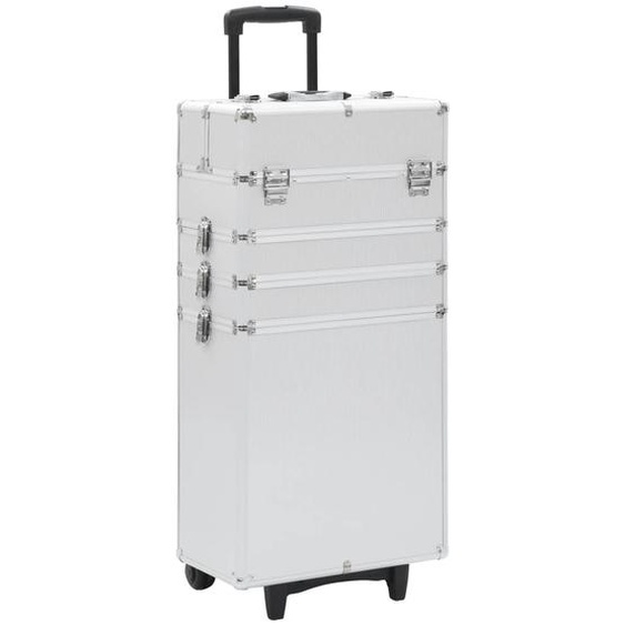 Maison Exclusive Coffret cosmétique Aluminium Argenté