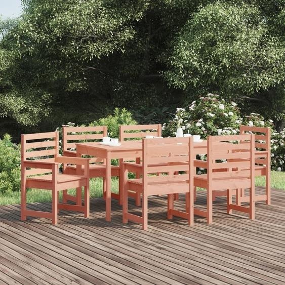 Maison Exclusive - Ensemble de salle à manger dextérieur 7 pièces en bois massif de douglas