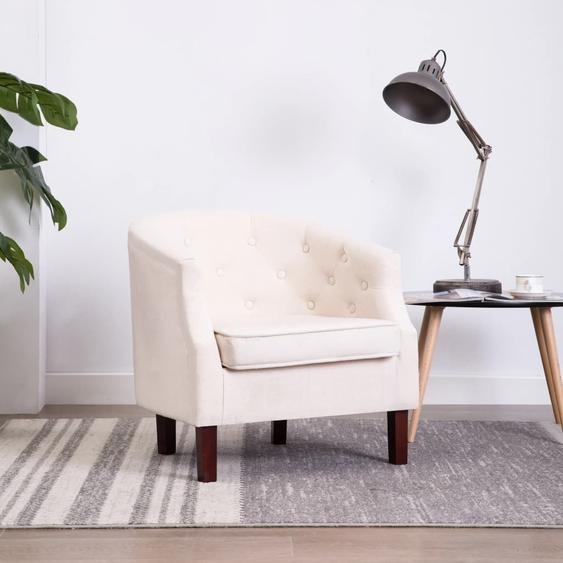 Maison Exclusive - Fauteuil beige tissu