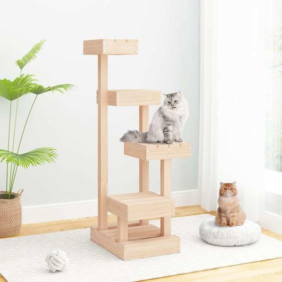 Maison Exclusive Griffoir pour chat 45,5 x 49 x 103 bois de pin massif