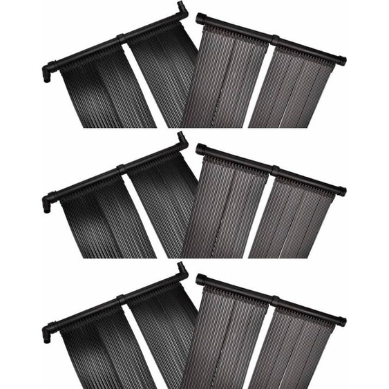 Maison Exclusive Panneau solaire chauffage piscine 6 pcs 80x620 cm