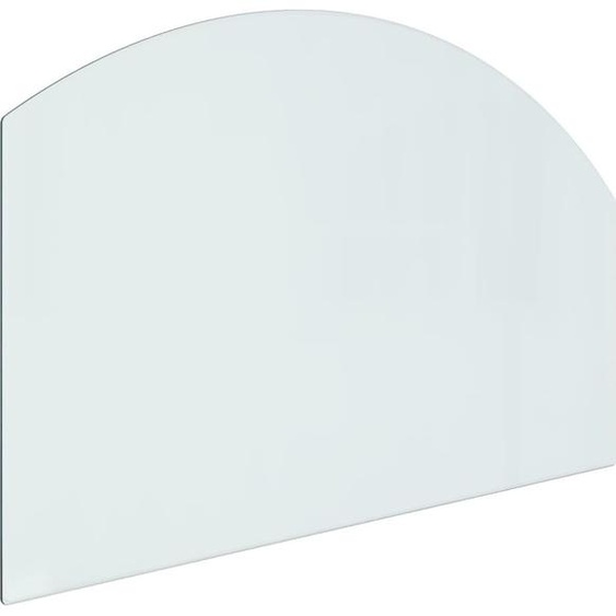 Maison Exclusive Poêle à bois Plaque de verre 80x50 cm