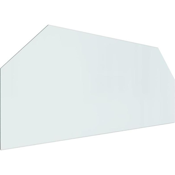 Maison Exclusive Poêle à bois Plaque de verre hexagonale 120x50 cm