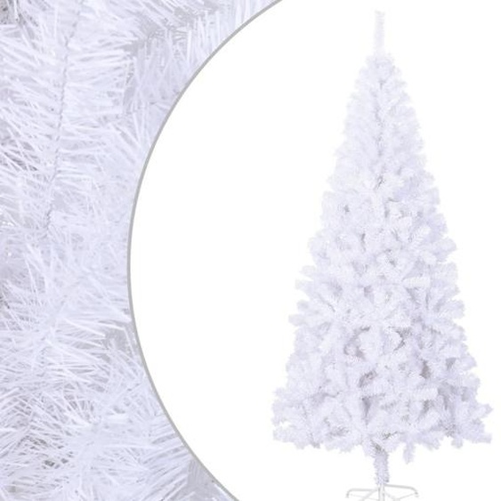 Maison Exclusive - Sapin de Noël artificiel avec pied en acier, 210 cm, 910 branches