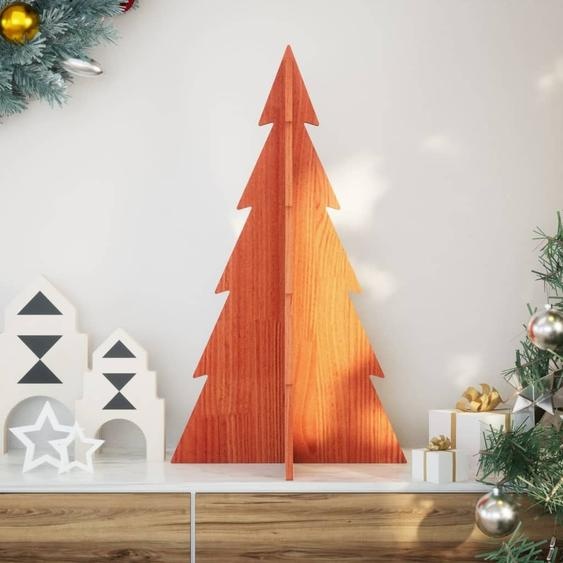 Maison Exclusive - Sapin de Noël en bois à décorer 80 cm en pin massif