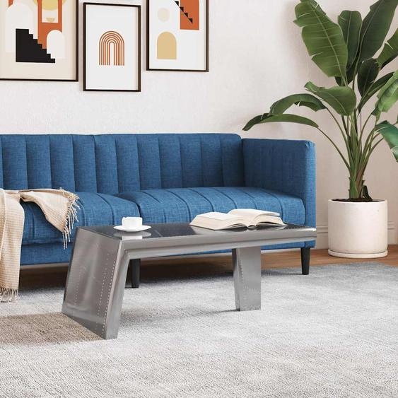 Maison Exclusive - Table basse Aviator en aluminium, style avion vintage