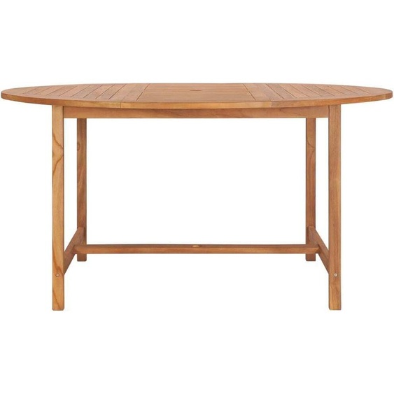 Maison Exclusive - Table de jardin 150x76 cm en teck massif