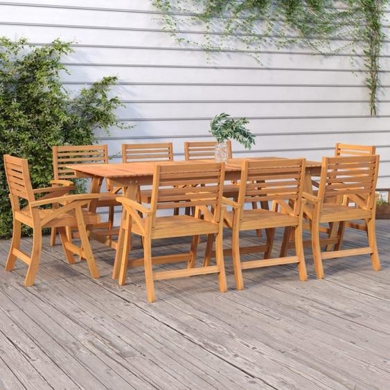 Maison Exclusive - Table de jardin 200x90x75 cm en bois massif dacacia