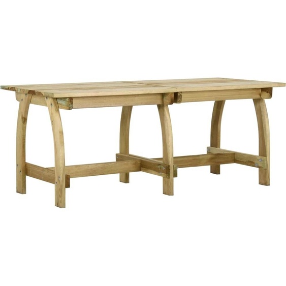 Maison Exclusive - Table de jardin 220 x 74 x 75 cm en pin imprégné