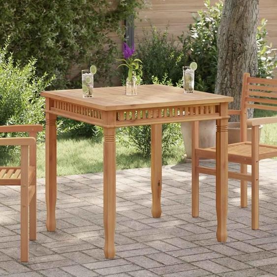 Maison Exclusive - Table de jardin 80x80x80 cm en bois massif de teck