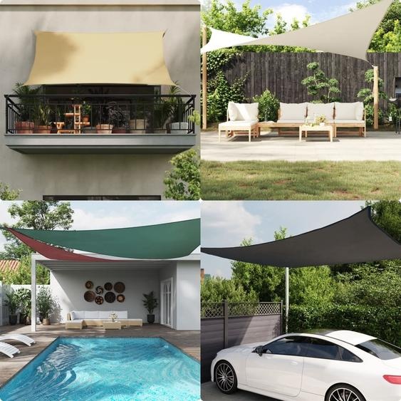 Maison Exclusive - Voile dombrage en tissu Oxford carrée 5x5 m taupe
