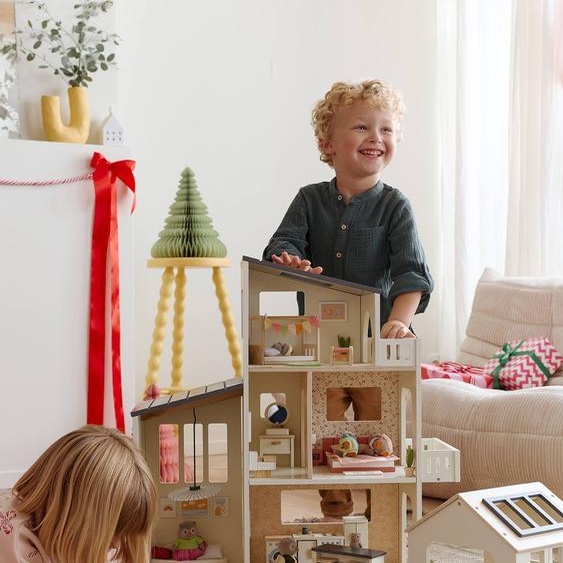 Maison moderne des amis en bois FSC® bois