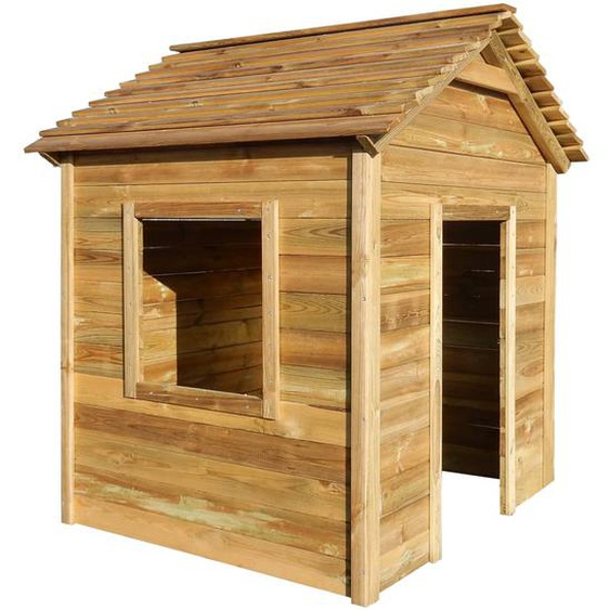 Maisonnette dextérieur 120x120x146 cm Bois de pin